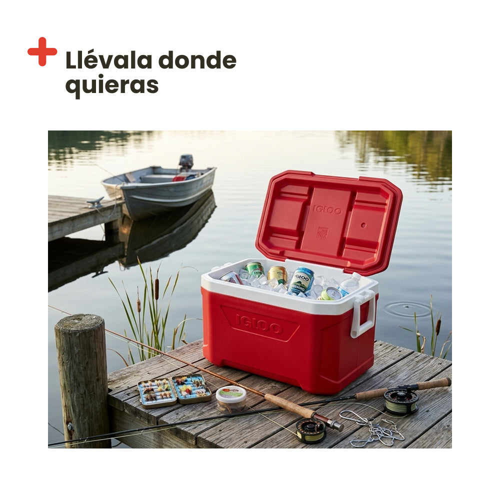 Frigorifero portatile Igloo Profile 50 rosso