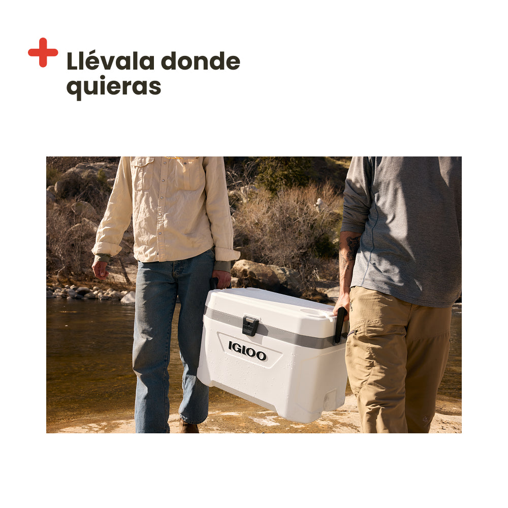 Nevera rígida portátil Igloo Latitude 54 Marine Ultra, 51 litros náutica