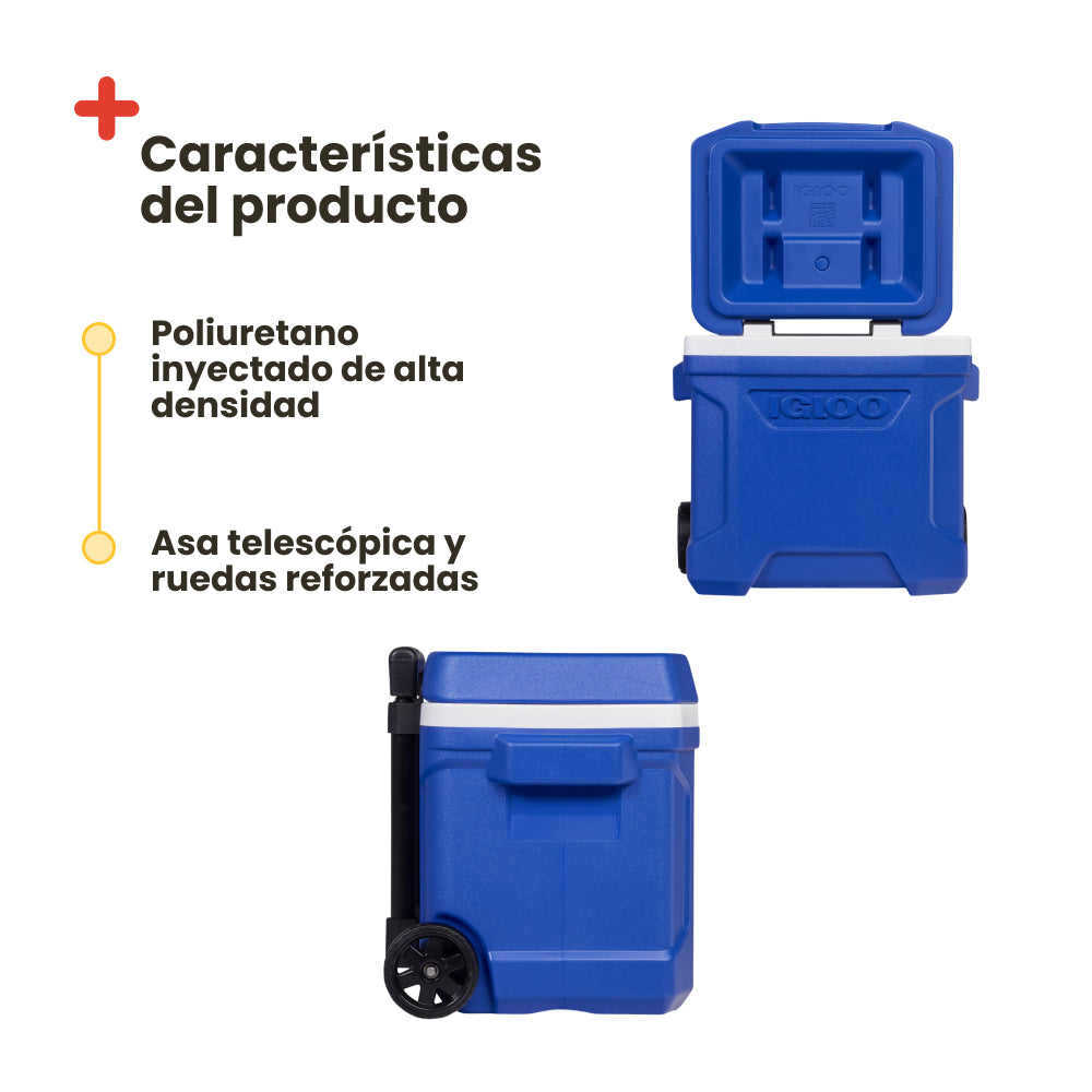 Nevera Portatil Igloo Profile 16 Roller Azul