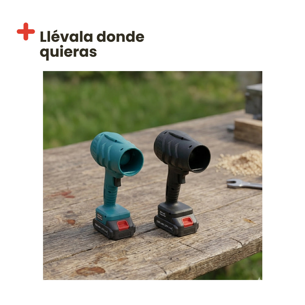 Nettoyeur de souffleur turbo. Bleu