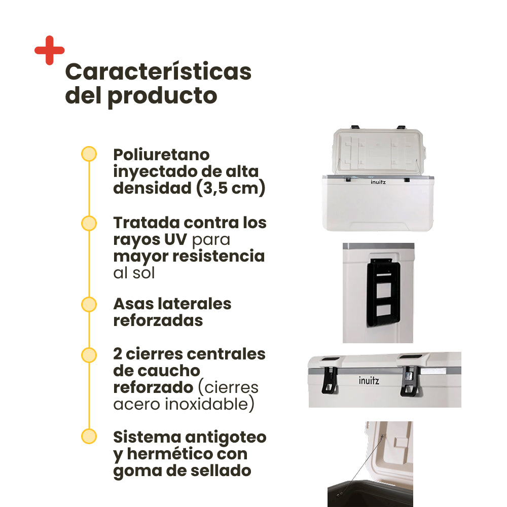 Frigorifero portatile Inuitz Marine White da 120 litri 
