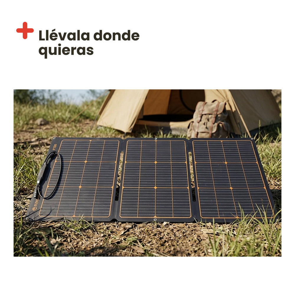 Placa solar flexible 120W