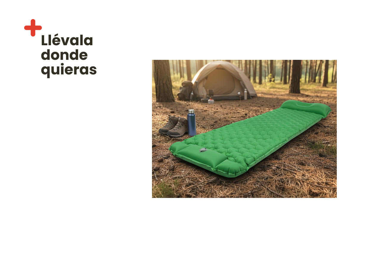 Self-Inflating Single Mattress