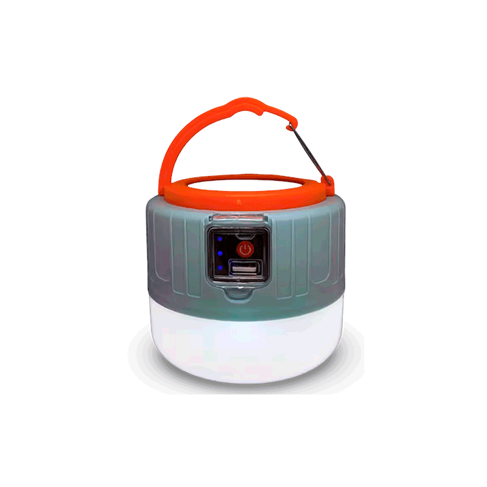 Farolillo LED con panel solar