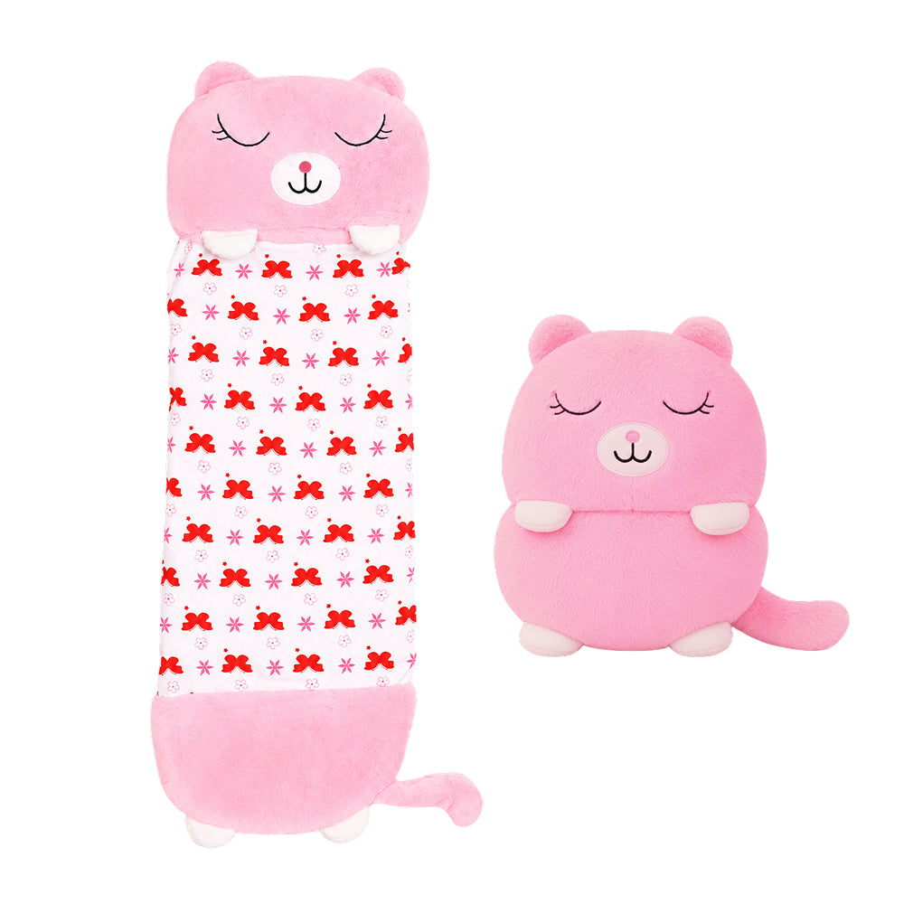 Children's Cotton Sleeping Bag 160x60 – Lightweight, Comfortable, and Safe (Shark)