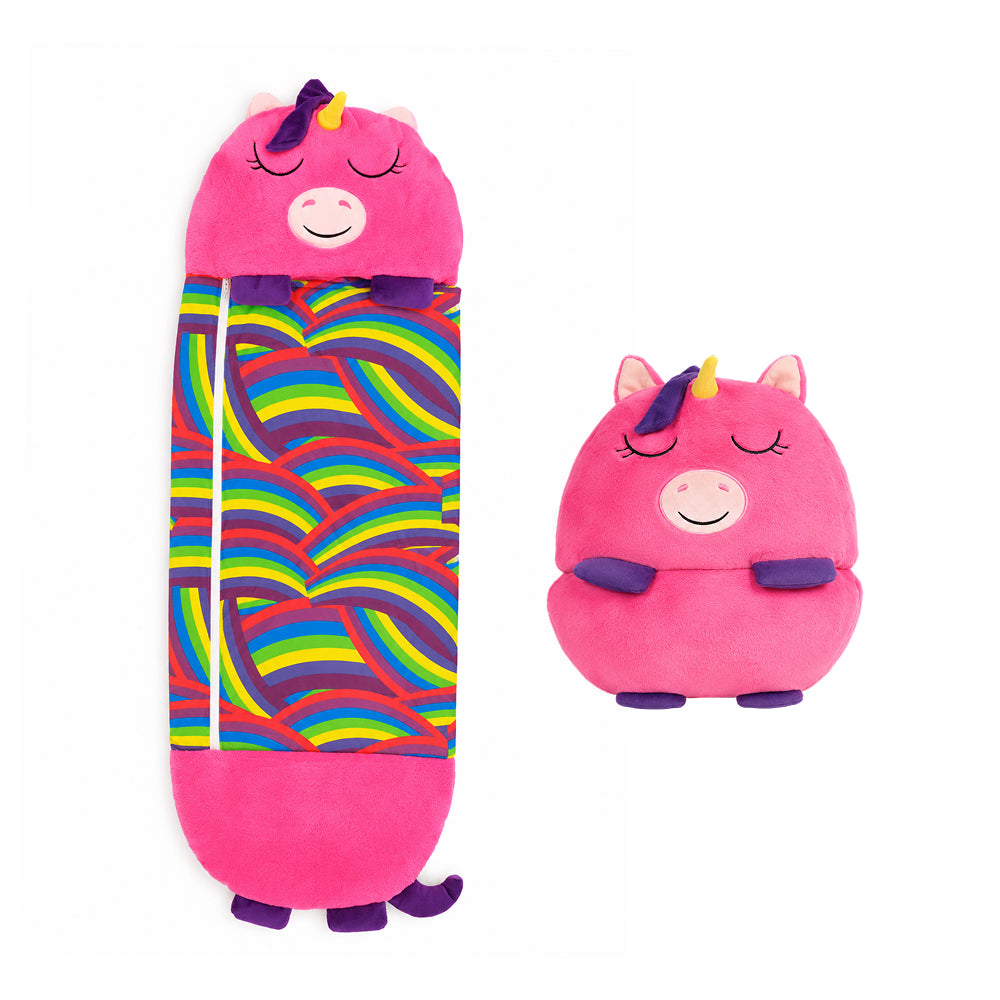 Children's Cotton Sleeping Bag 160x60 – Lightweight, Comfortable, and Safe (Unicorn)