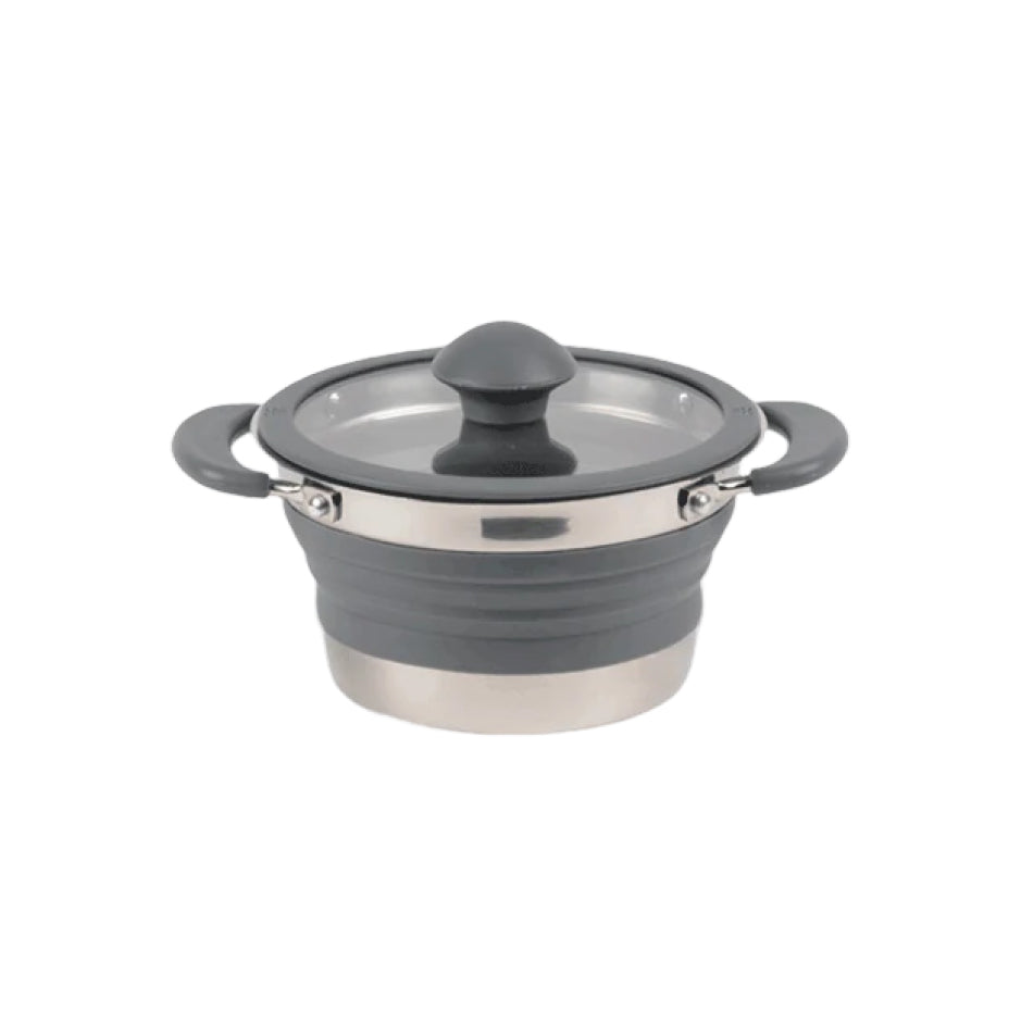 Cacerola de acero plegable. 1L