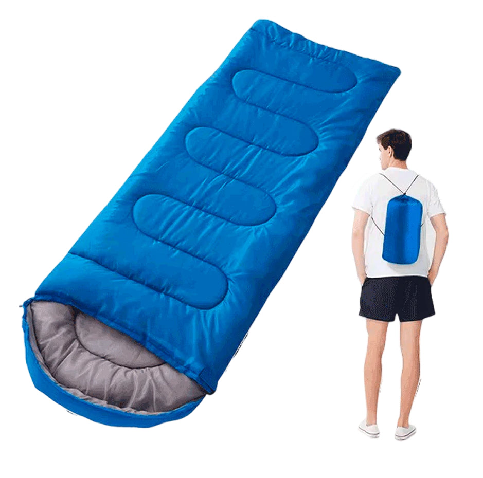 Saco de Dormir 5/+20ºC con Bolsa de Transporte – Ligero, Compacto y Resistente