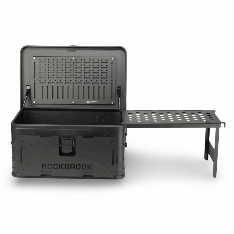Caja almacenamiento 30L negra Inuitz