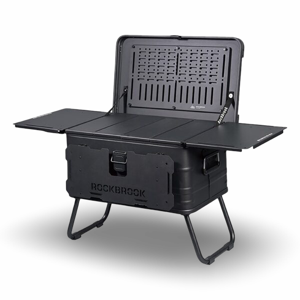 Caja almacenaje 50L negra Inuitz