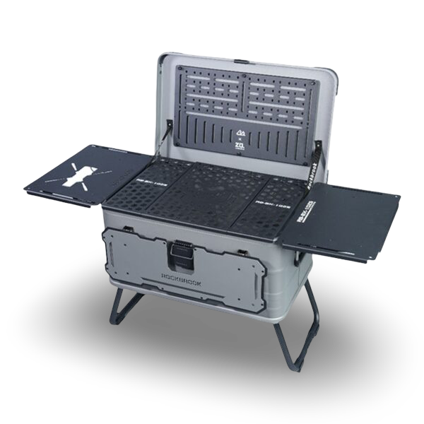caja almacenamiento multifuncion inuitz gris