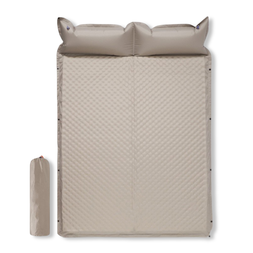 Colchoneta autohinchable para 2 personas