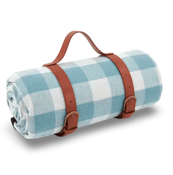 Esterilla impermeable celeste