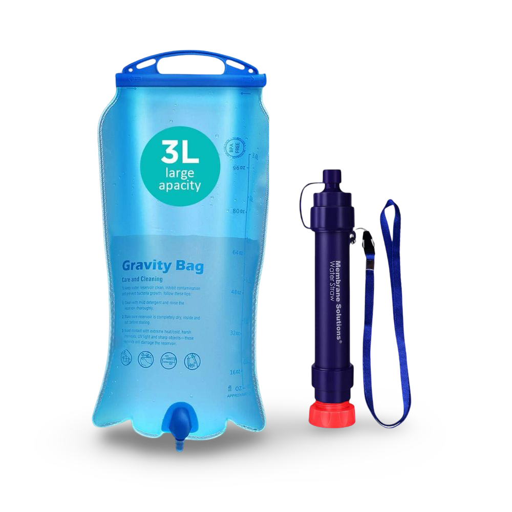 Filtro de agua para outdoor