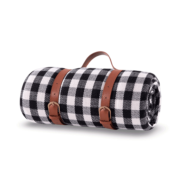 Manta / Esterilla picnic. Negra