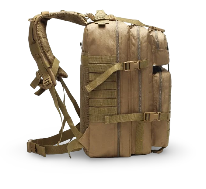 mochila militar inuitz tactica 56 litros lateral