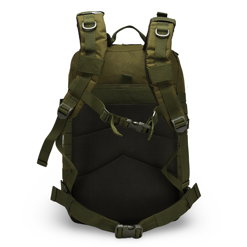 Mochila táctica estilo militar verde. 56L