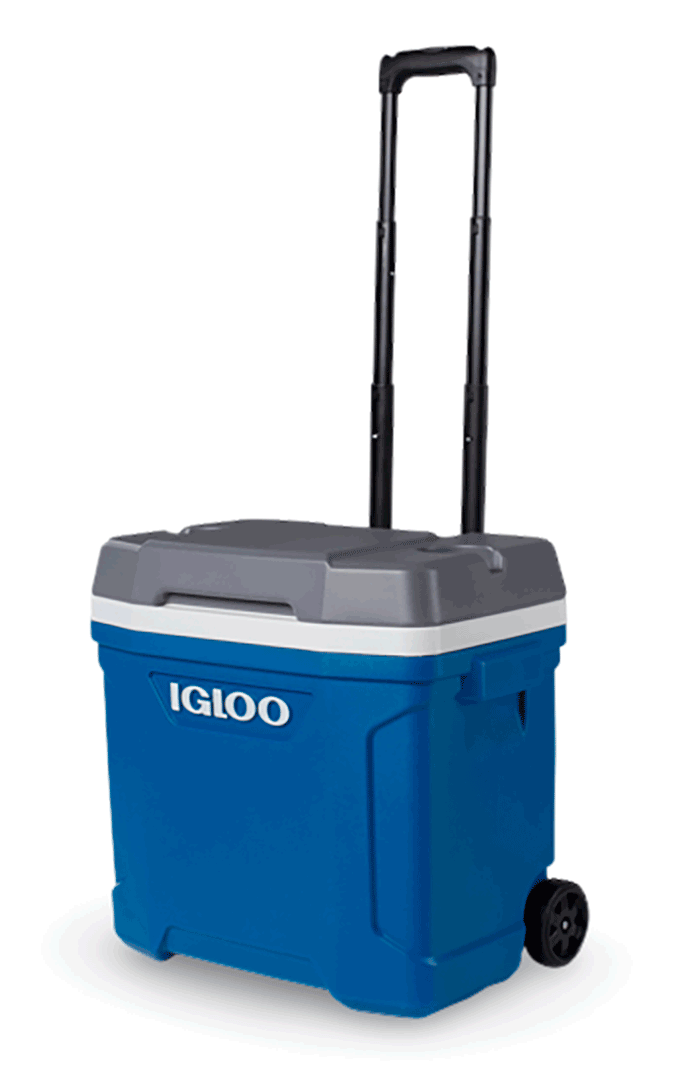 nevera portatil igloo con ruedas frontal 30 litros