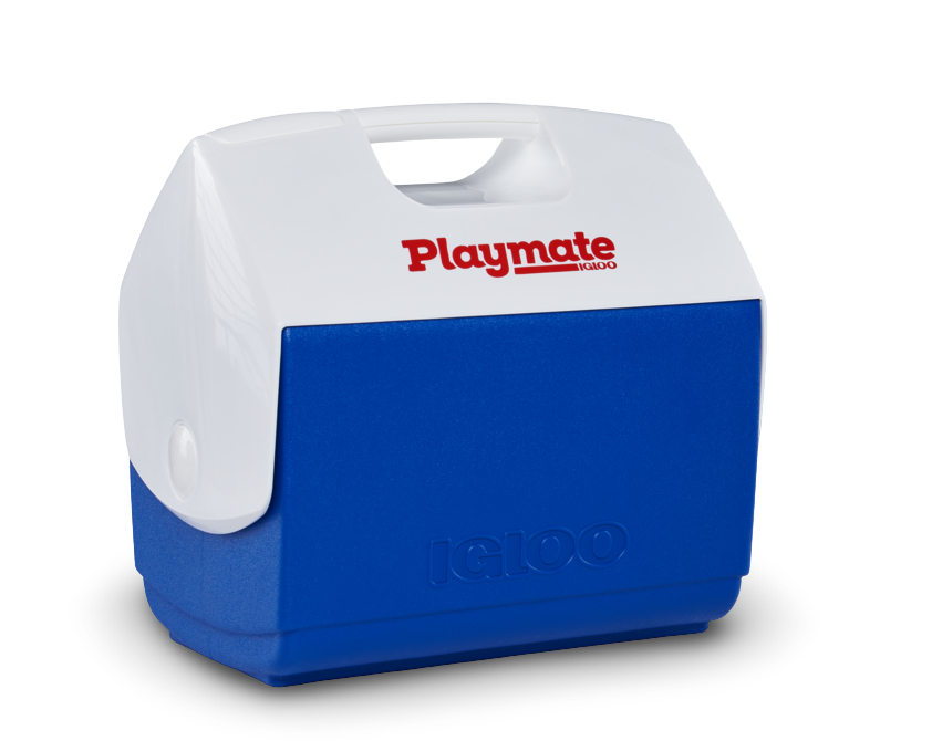 nevera portatil igloo playmate pequeña 12 litros azul