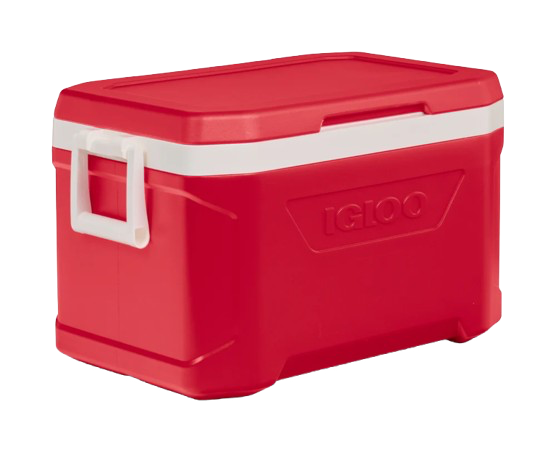 nevera portatil igloo 48l roja 