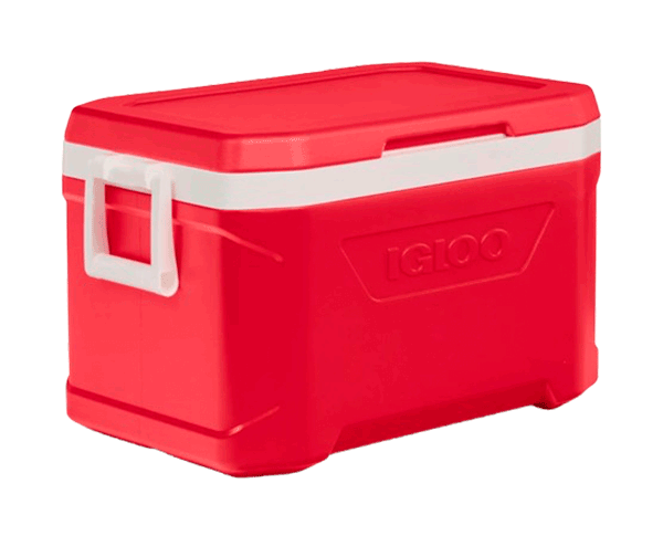 nevera portatil igloo 48l roja 