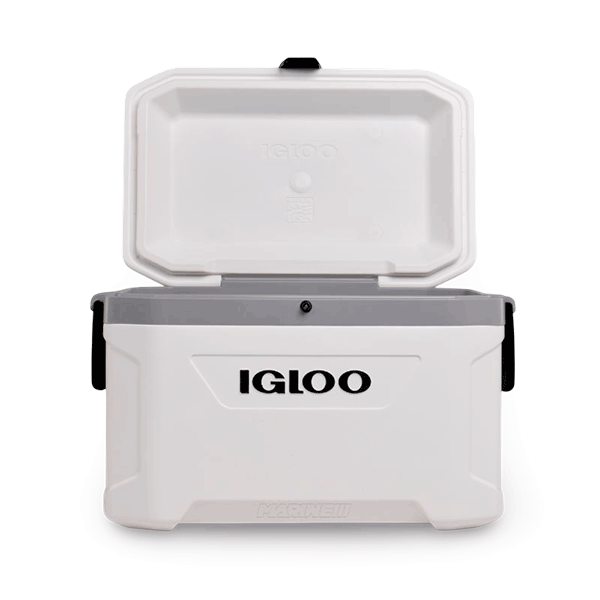 nevera portatil igloo marine 51 litros abierta