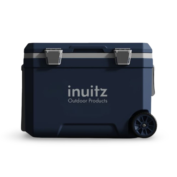 nevera portátil roller azul 45L inuitz