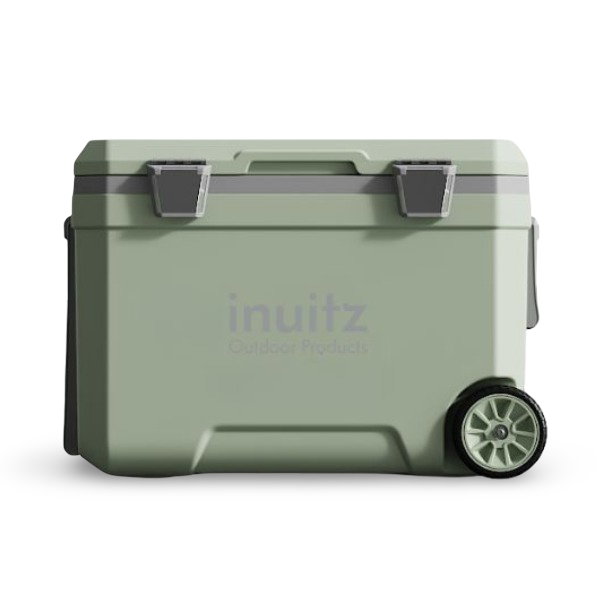 nevera portatil roller verde 45L inuitz