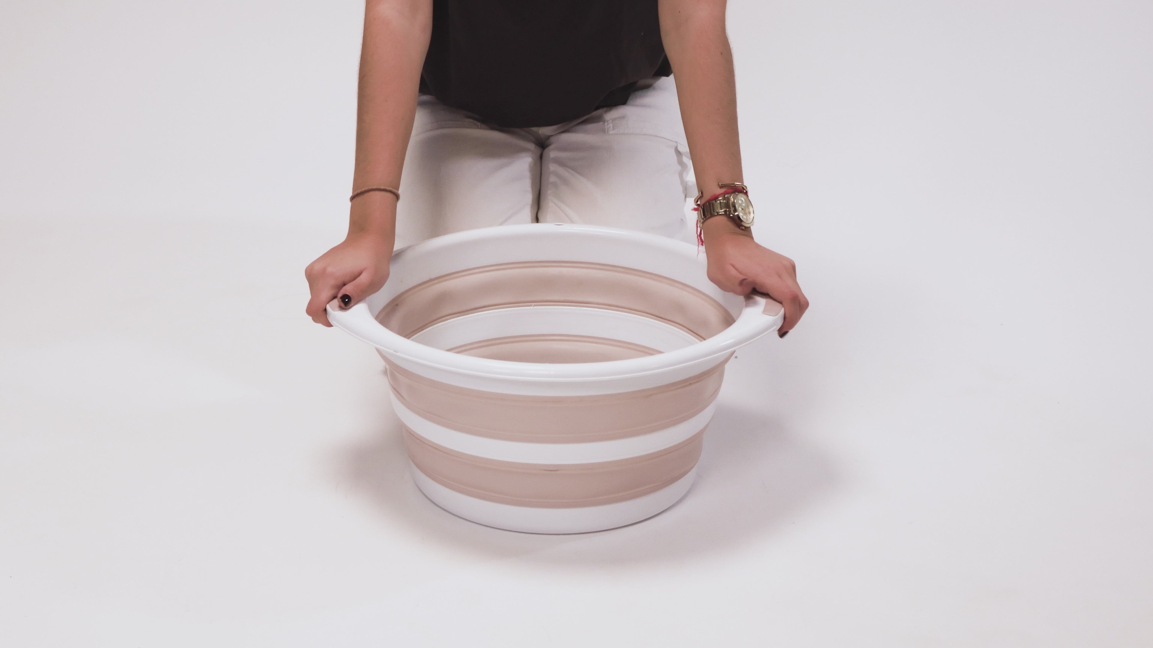 video palangana plegable