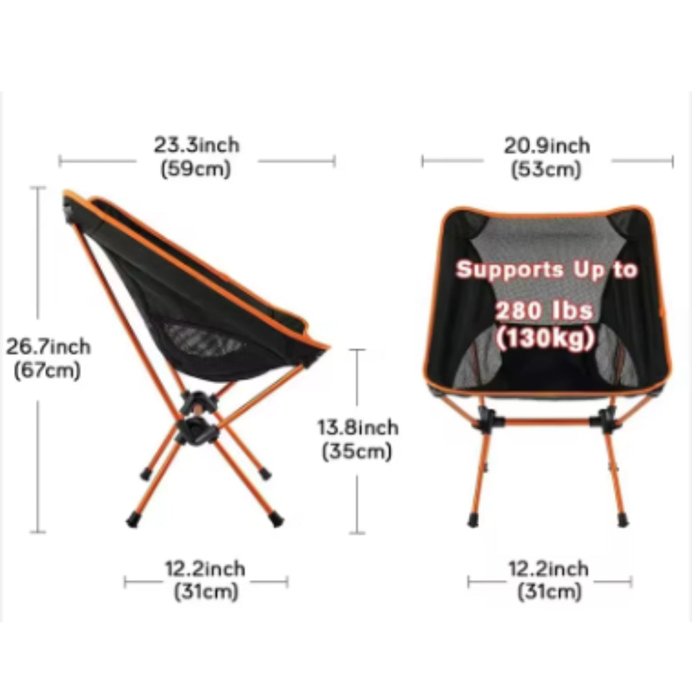 silla plegable para camping inuitz medidas