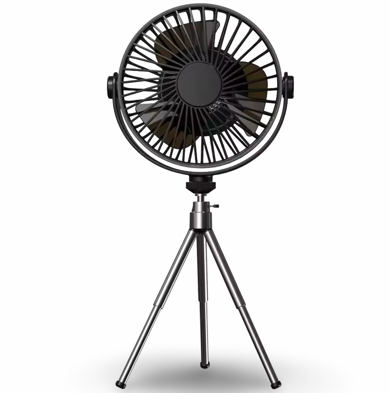 Ventilador portátil con luz led