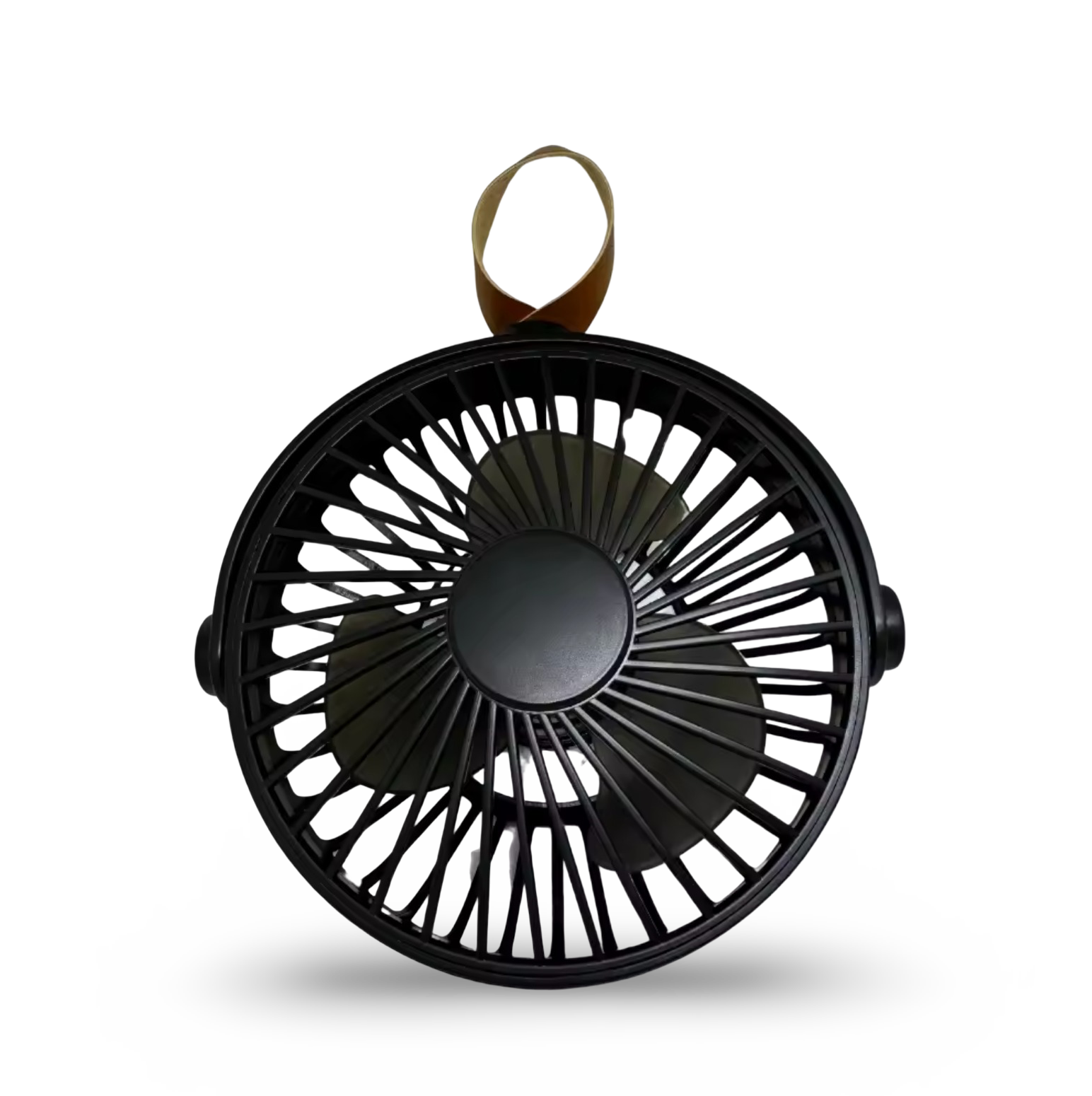 Ventilador portátil con luz led plegable